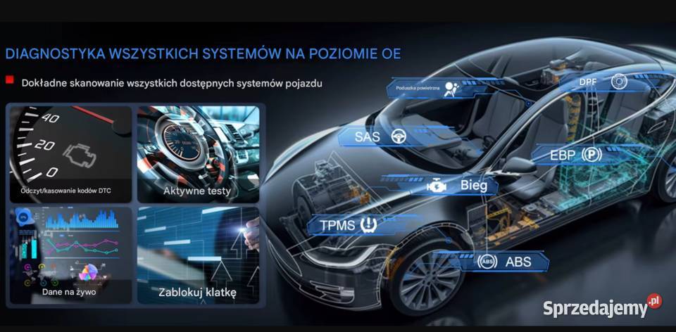 Interfejs tester diagnostyczny Xtool A30M j Interfejsy diagnostyczne Piotrków Trybunalski sprzedam