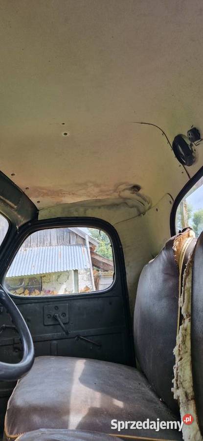 ZIŁ 157 wojskowa ciężarówka Ustrzyki Dolne