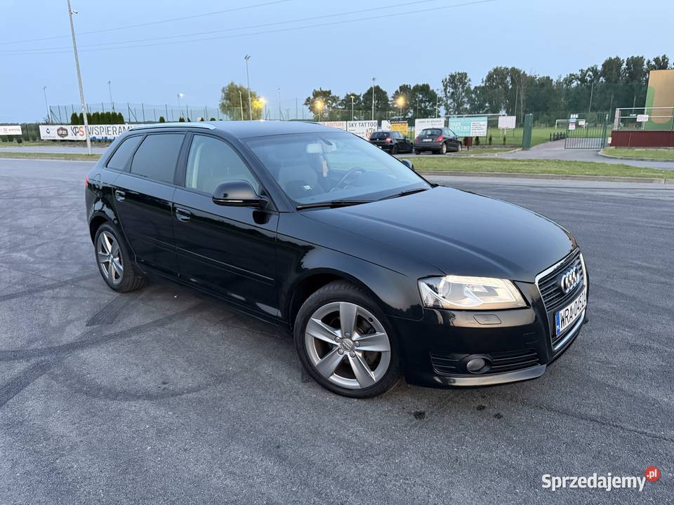 AUDI A3 8P Sportback 2009r 20 TDI 140 Automat nieuszkodzony A3 Jedlińsk