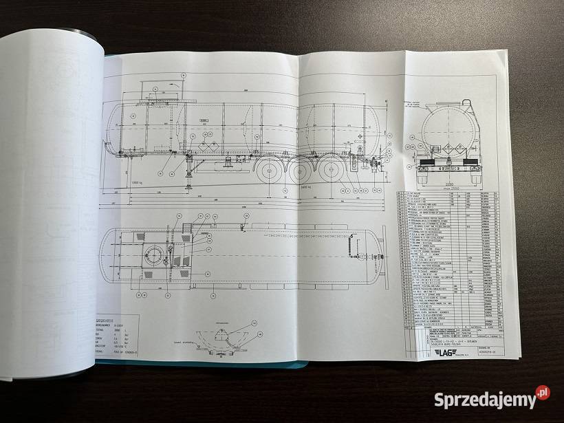 CYSTERNA DO PRZEWOZU BITUMU LAG 0339T Tuliszków