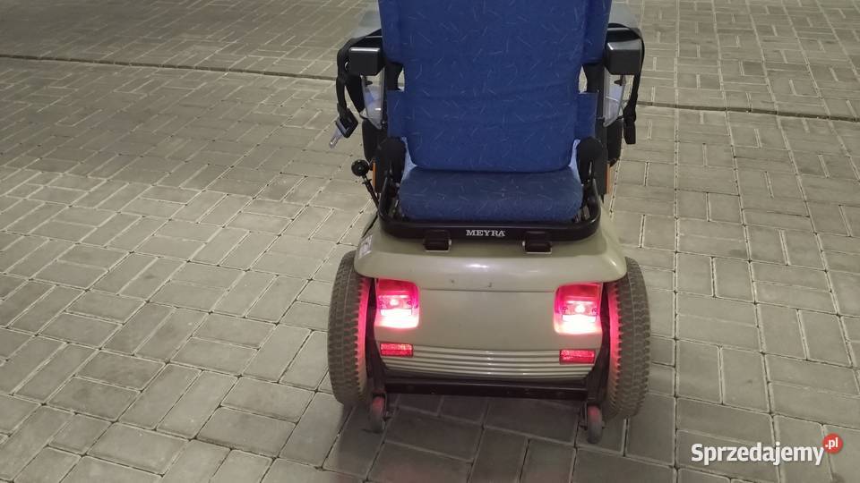Wózek inwalidzki elektryczny Meyra sprawny Sprzęt rehabilitacyjny i ortopedyczny Lublin
