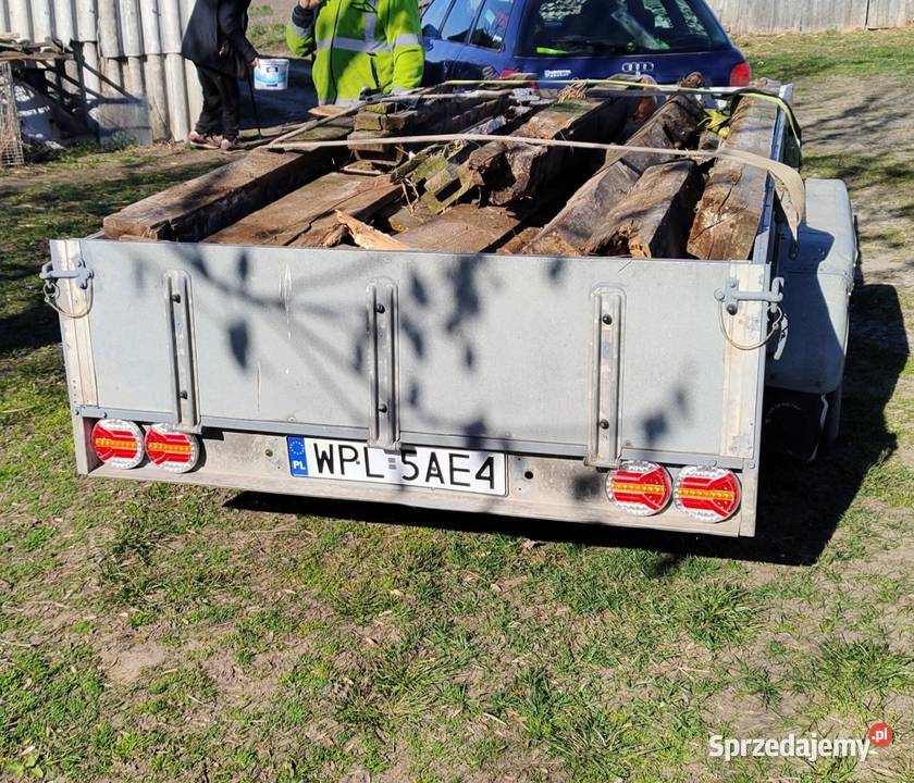 Przyczepa Dwuosiowa ANSSEMS MSX DMC1500 ZAMIANA