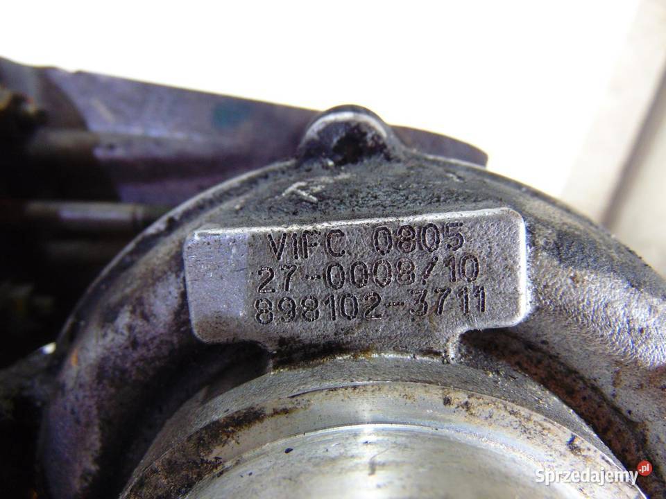 TURBINA ASTRA III H 17 CDTI 8981023711 Osłony i zaślepki