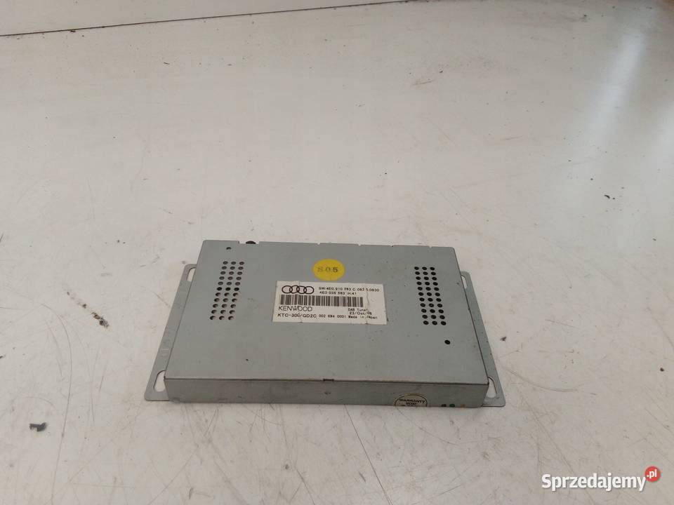 STEROWNIK MODUŁ RADIA AUDI A6 C6 A8 D3 Przystajń