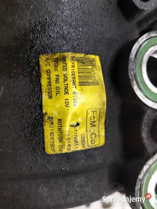 SPRĘŻARKA KLIMATYZACJI 8V5119D629DF 16 TDCI Ford Kompresory klimatyzacji