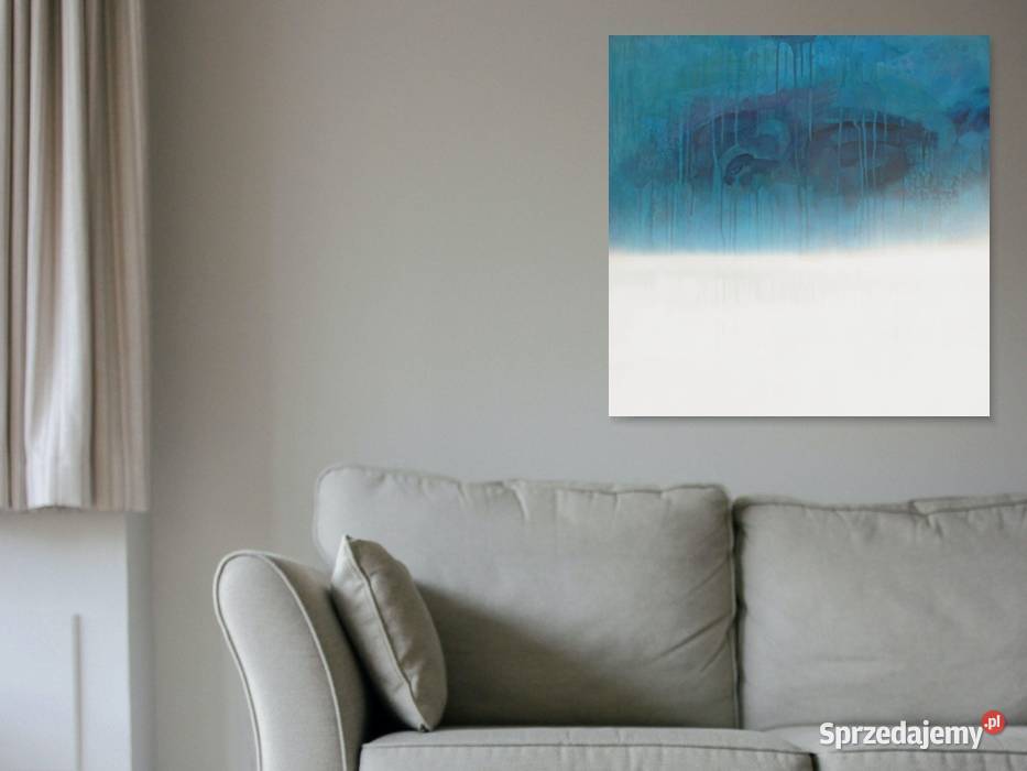 Obraz Zima 70x70 akryl na płótnie duży Dekoracje i ozdoby Szczecin