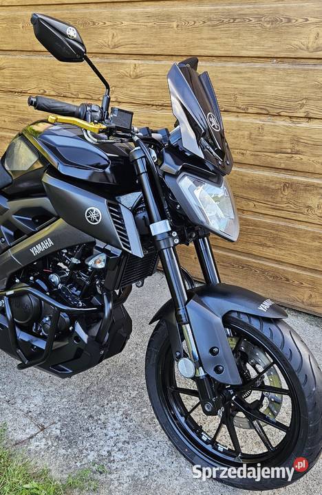 Yamaha mt125 Abs motocykl naked dużo dodatków benzyna Piła