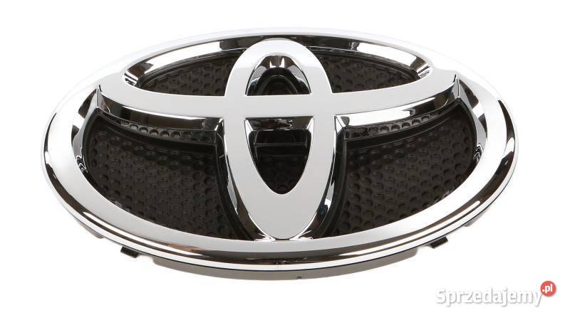TOYOTA Avensis Chromowany emblemat logo przod Kąty Wrocławskie
