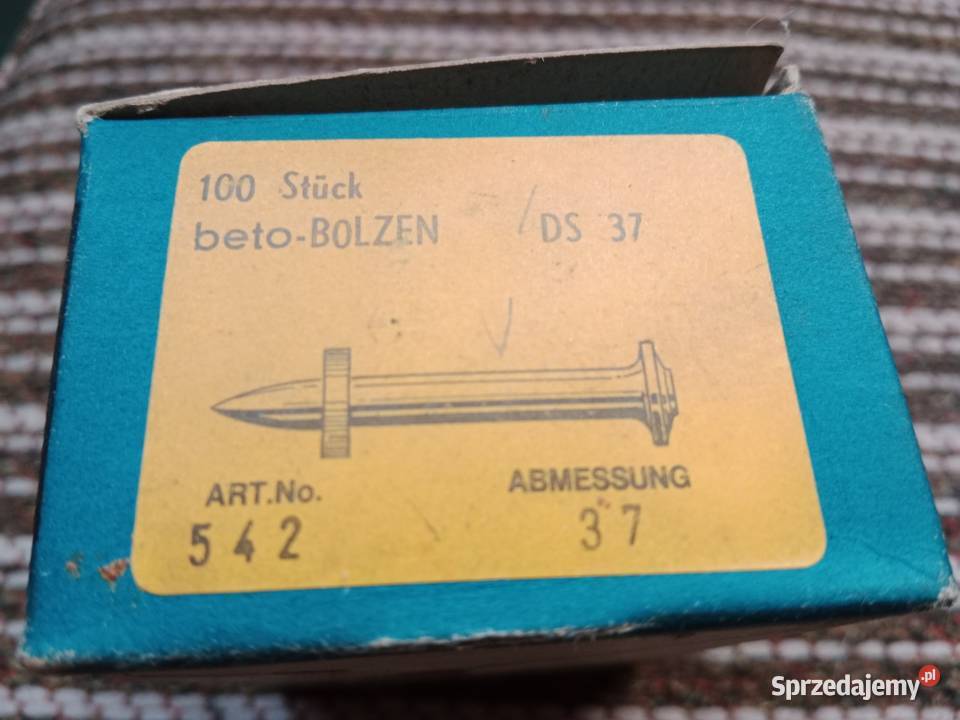 Bolce Gwoździe do Betonu BETO Vintage Made in W Ruda Śląska