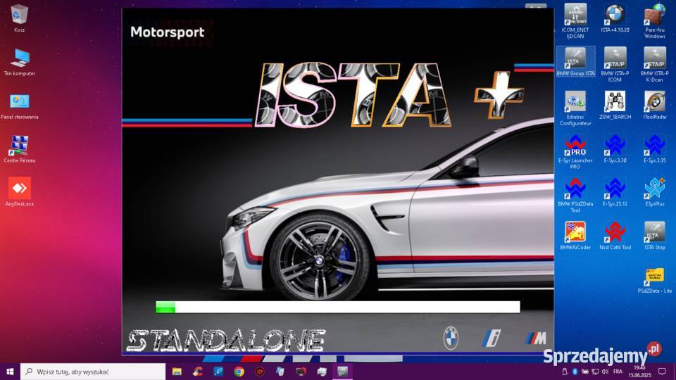 BMW ISTA 45040 EN KDCAN ENET ICOM ESYS LICENCJA Narzędzia diagnostyczne Kraków