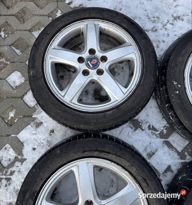 Felgi 5x110 Saab 93 95 opony 1955516 Opel Vectra Samochodowe Krępiec