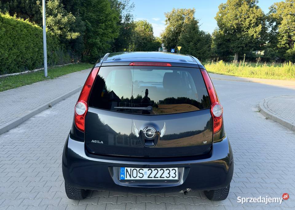 Opel Agila B 12 benzyna 86 2008 benzyna Morąg