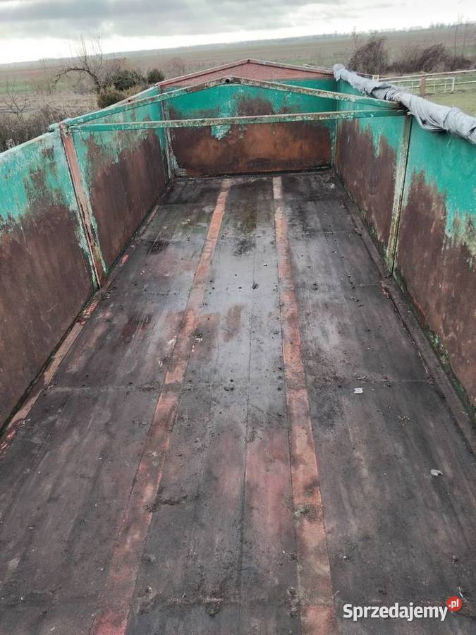 Przyczepa wywrotka 15 tonowa transport nieuszkodzony Bełchatów