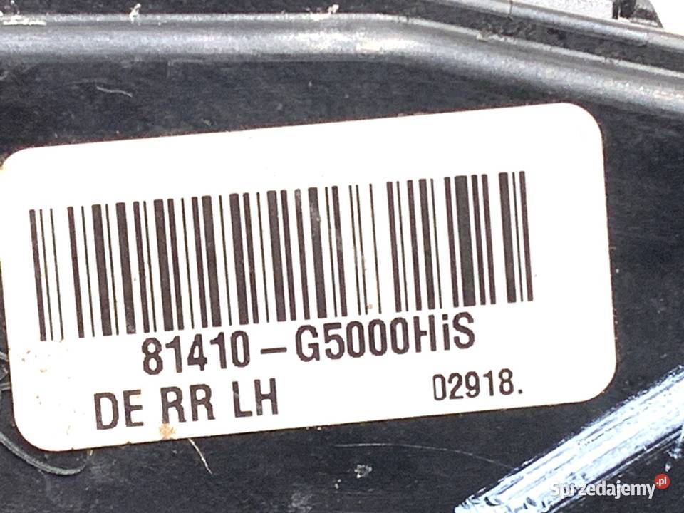 ZAMEK DRZWI LEWY TYŁ KIA NIRO Hatchback