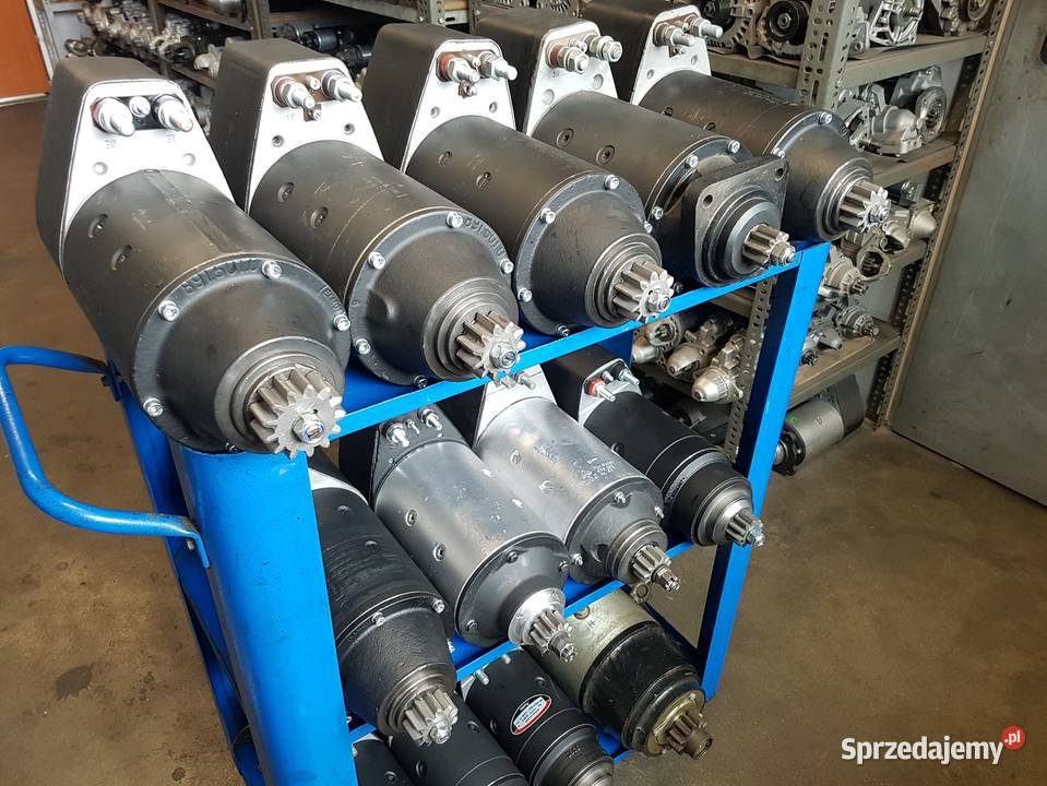 Rozrusznik R30 Lokomotywa Agregat Kuter Barka Kostrzyn nad Odrą