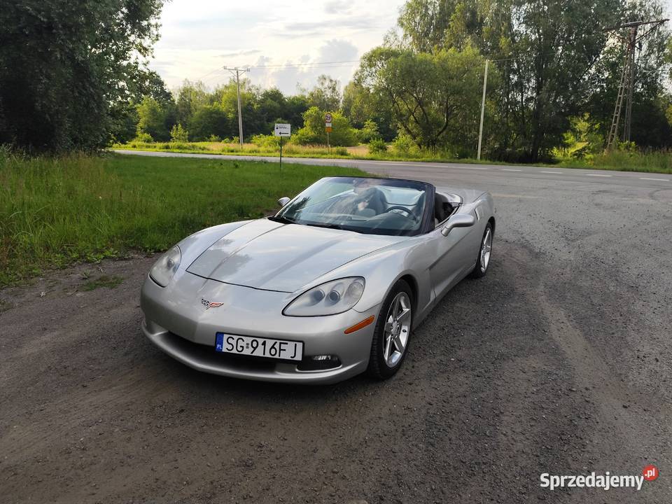 Chevrolet Corvette C6 cabrio 60 2007 kabriolet Gliwice