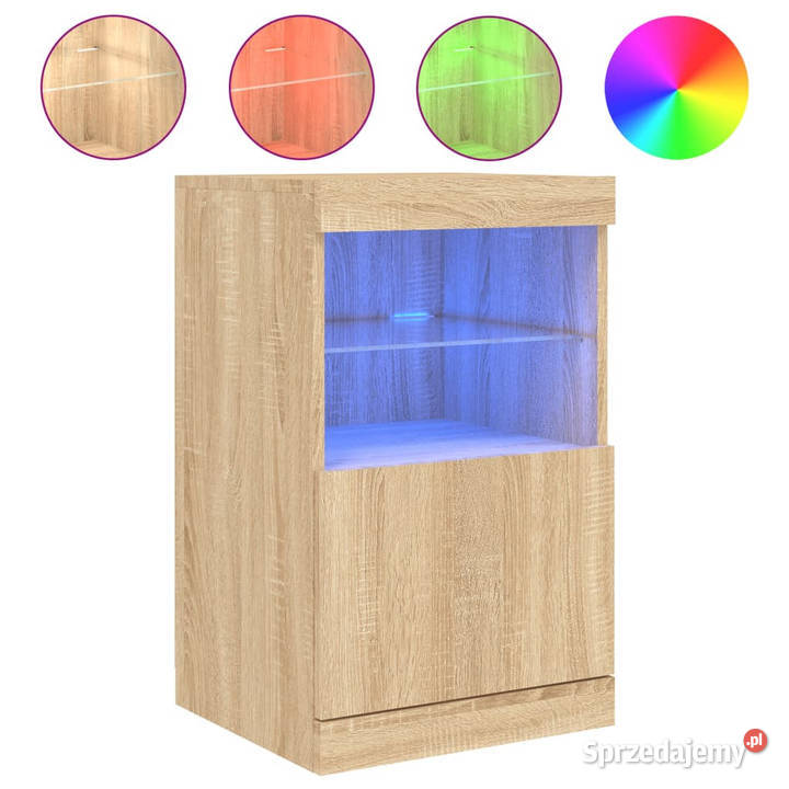 Szafka z oświetleniem LED dąb sonoma 41x37x67 Warszawa sprzedam