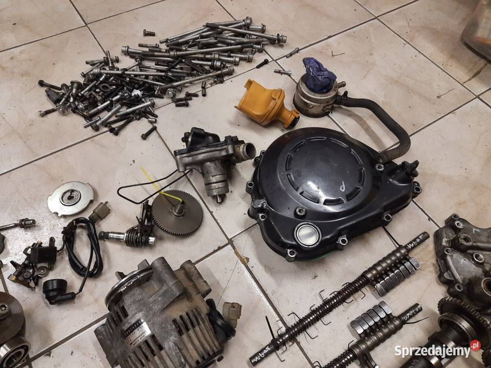 Kawasaki zx9r silnik części kapa sprzęgło wałek Jelenia Góra
