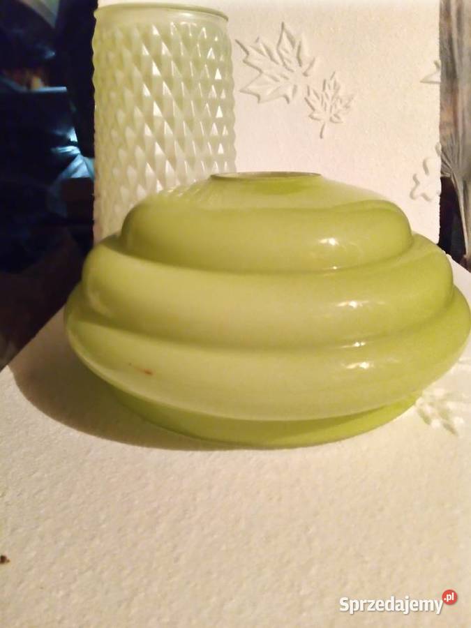 Klosz do lampy Prl odcienie zieleni Nakło nad Notecią