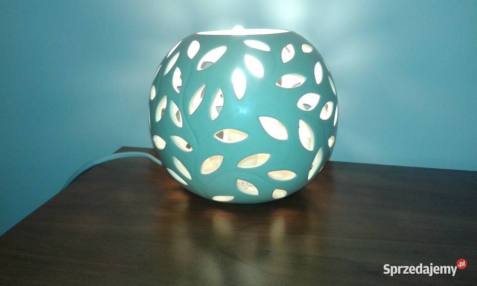 Lampa stołowa dekoracyjna ażurowa nowa Warszawa sprzedam