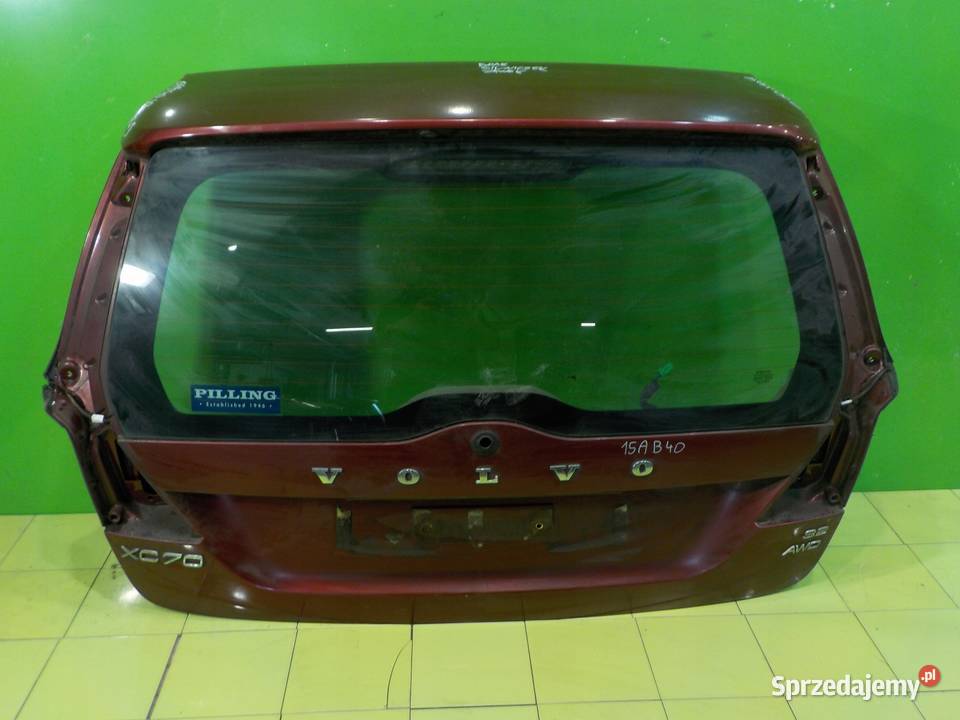 VOLVO XC70 II V70 III 32 B 07r KOMBI klapa tyl Klapy bagażnika Suków