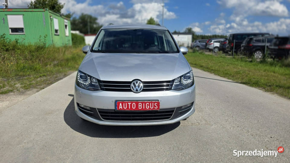 Volkswagen Sharan Highline Duża Navi ledy klimatyzacja Lębork