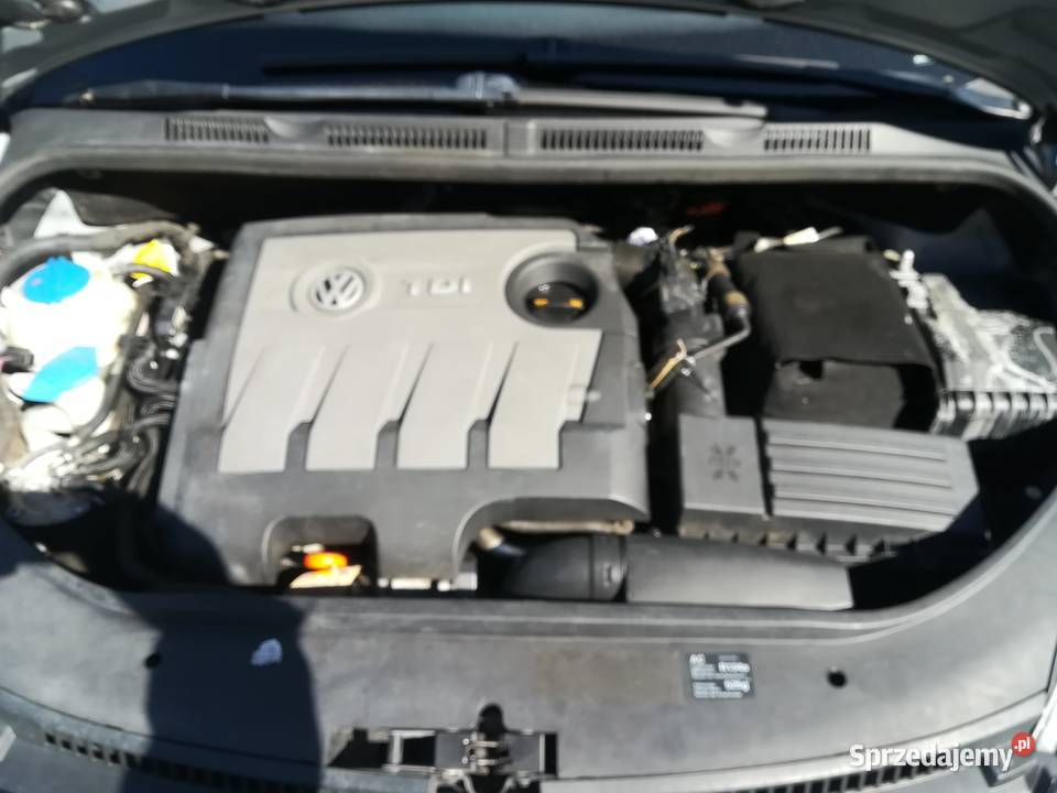 Volkswagen Golf Plus 16 Tdi 2009r 105 welurowa tapicerka Bydgoszcz