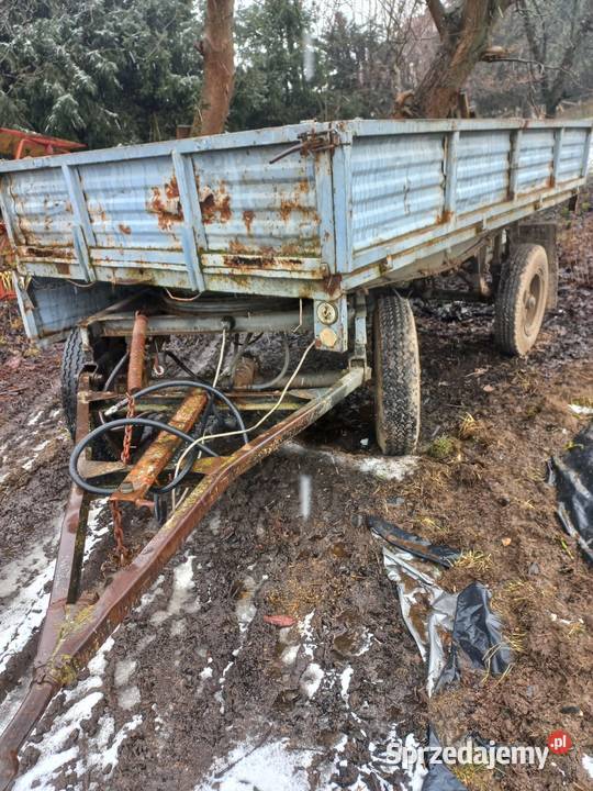 Przyczepa D47 Wywrotka 45 t Przyczepy rolnicze Lwówek Śląski sprzedam