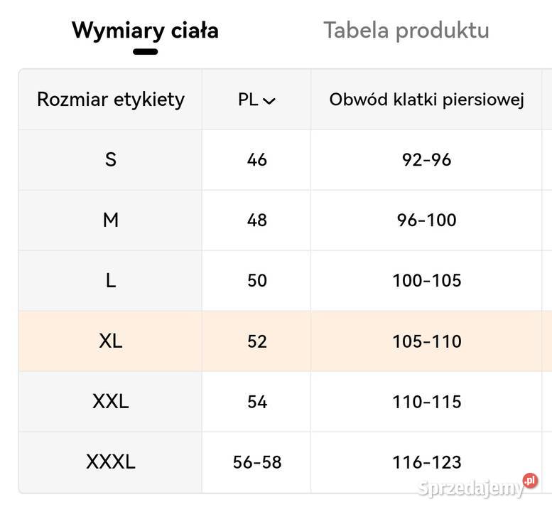 Koszulka termoaktywna ESDY XL mazowieckie
