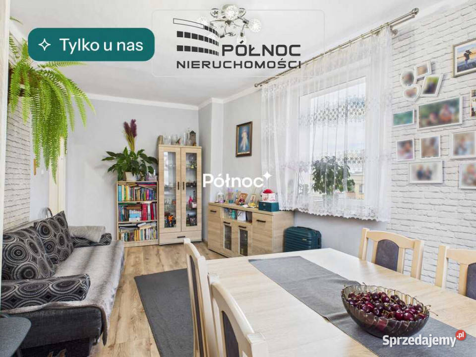 CENTRUM Ełku Kościuszki 8 III piętro 3 pokoje 4826zł/m2 Ełk