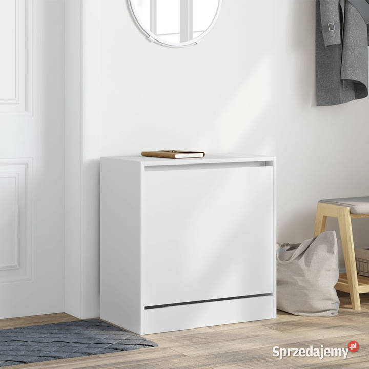 Szafka na buty biała 60x34x635 materiał Warszawa