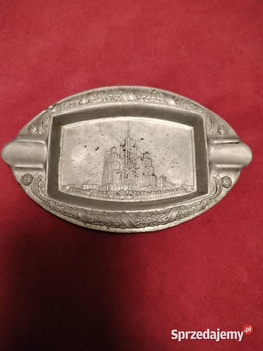 Popielniczka aluminiowa stara czasy PRL kolekcje Choszczno