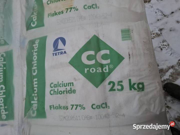 Chlorek wapnia w płatkach walka z oblodzeniem
