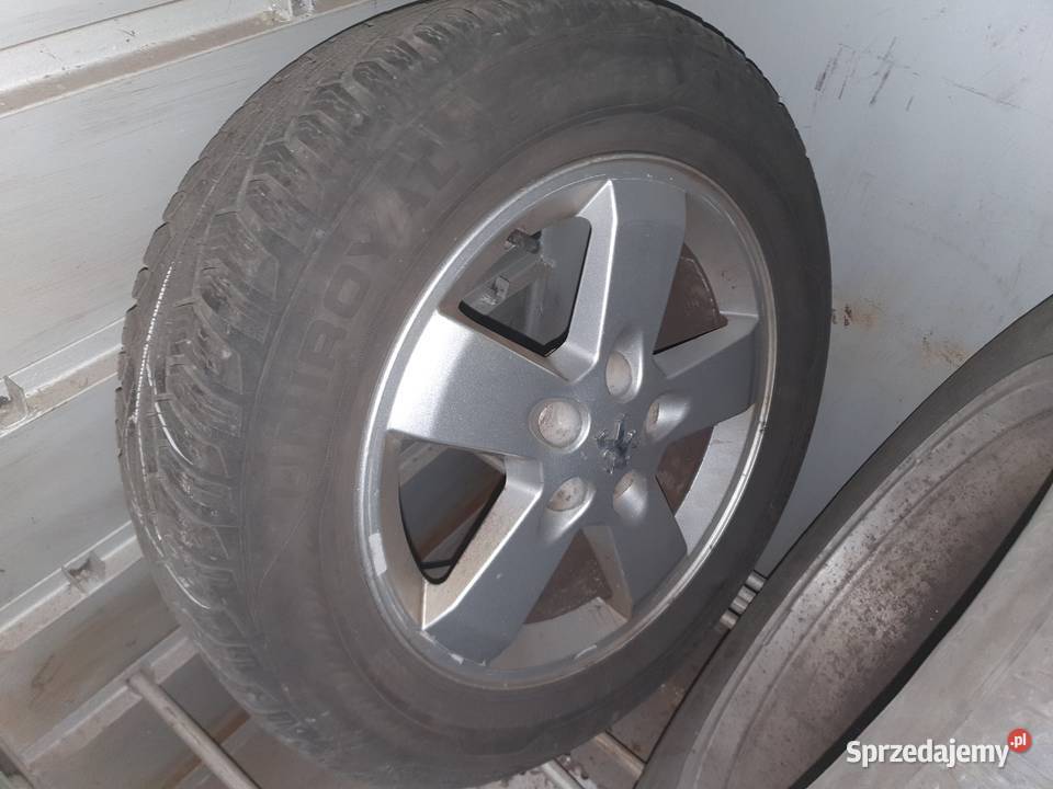 Koła z felgami opony zimowe Peugeot R16 205 60 mazowieckie