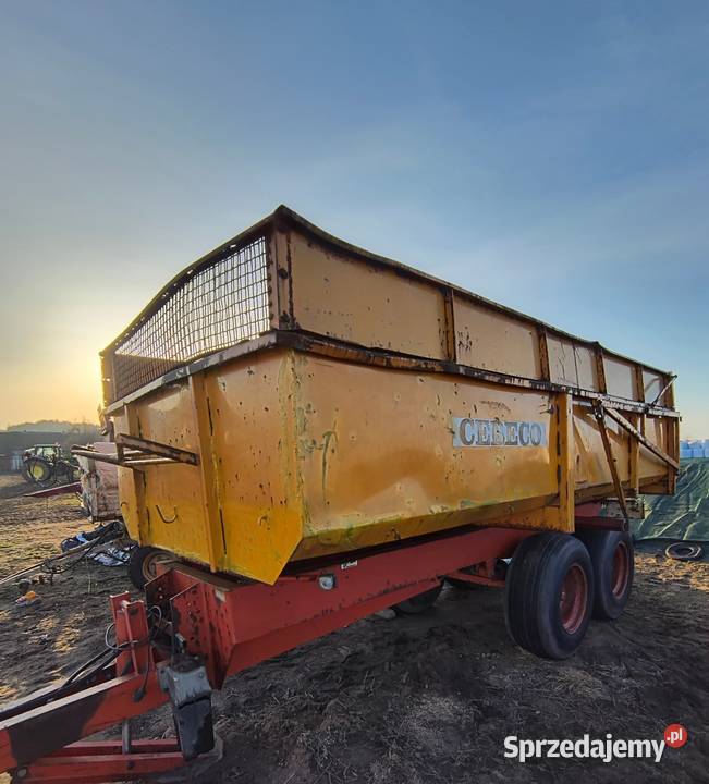 Sprzedam Przyczepa Skorupowa 12 T Tandem sprzedam
