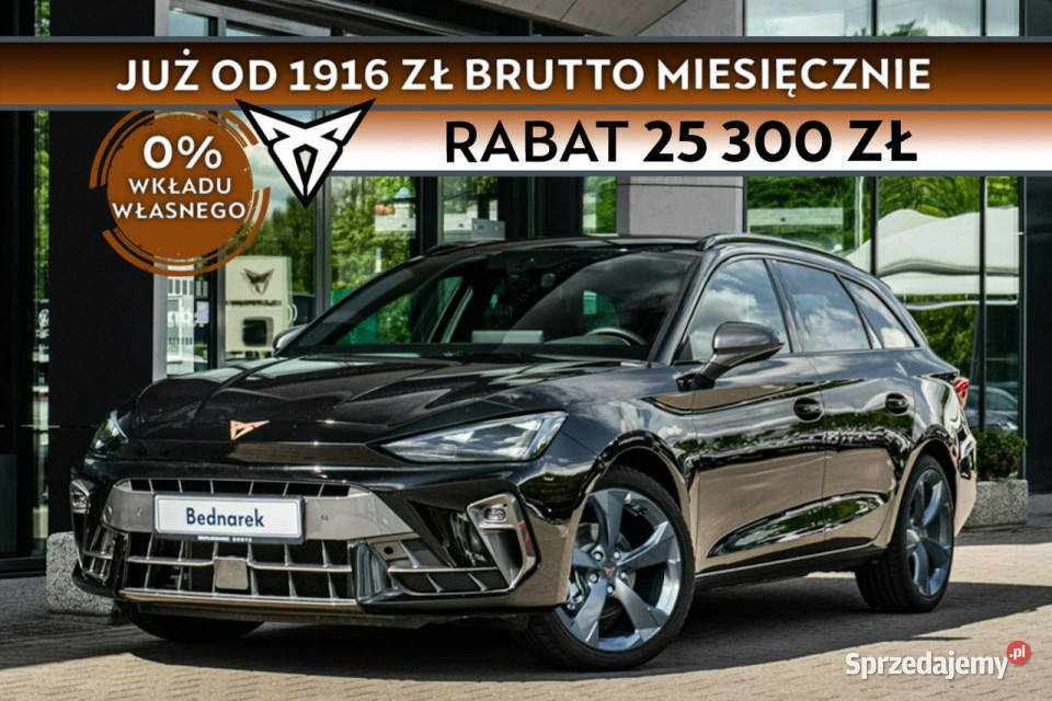 Cupra Leon Sportstourer 15 eTSI 150 DSG Dostępny czujnik parkowania Łódź