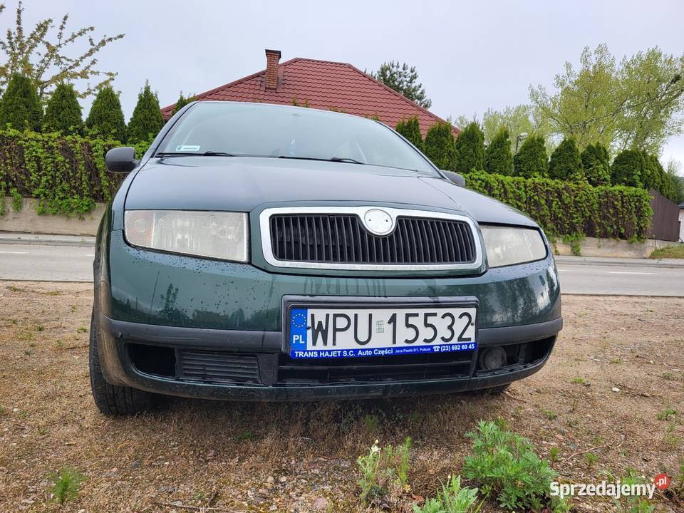 Skoda Fabia 2001 14 benzyna mpi wspomaganie mazowieckie Pułtusk