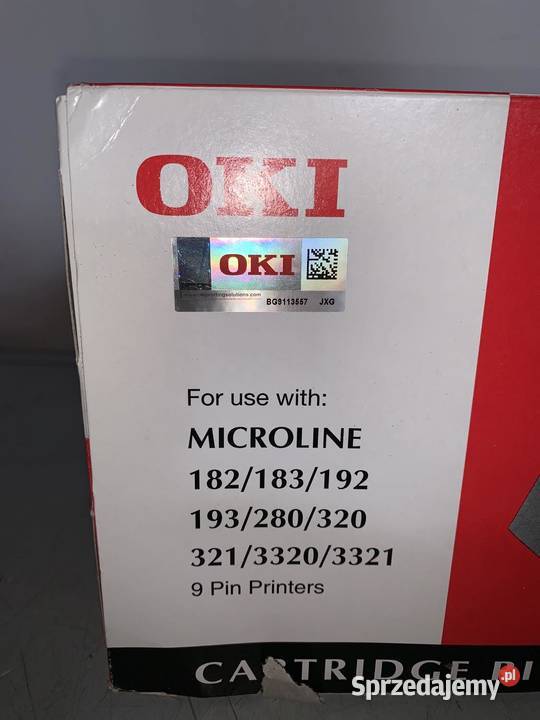 OKI BG9113557 Ribbon Cartridge x12 mazowieckie