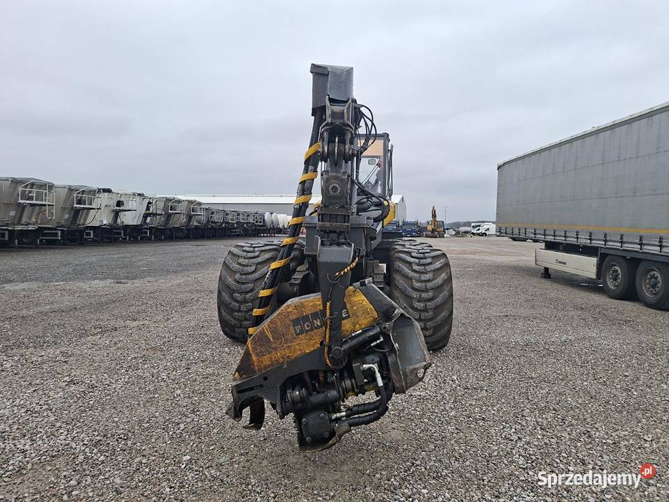 Kombajn zrębowy harwester PONSSE Beaver Produkcja Warszawa