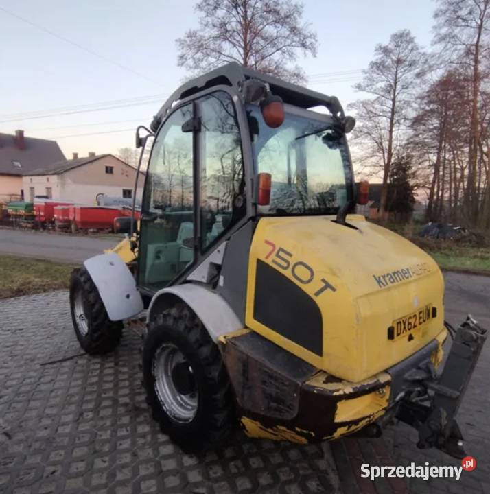 Ładowarka kołowa teleskop 2012r Kramer 750T jcb nieuszkodzony Łowicz