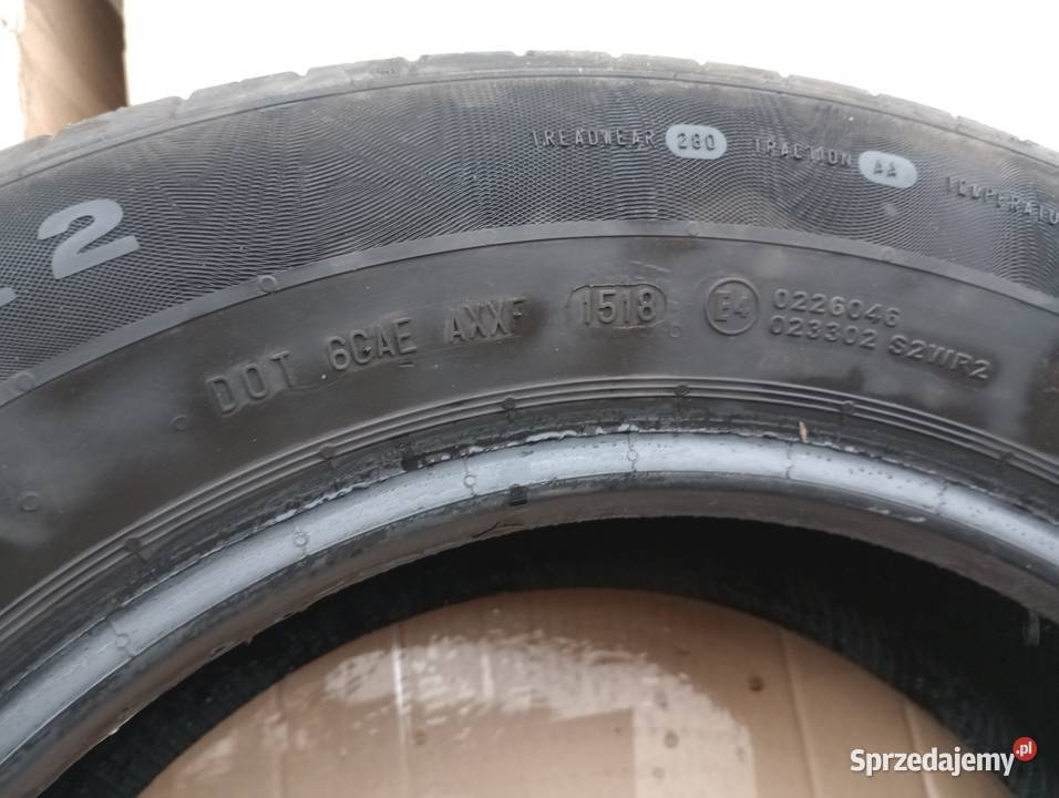 200 Dwie Opony Continental 19565R15 2018r