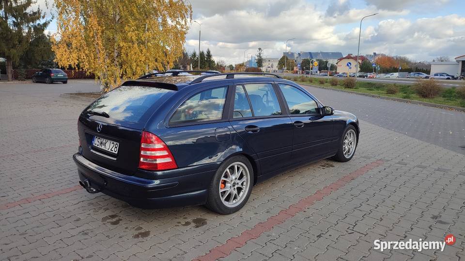 MercedesBenz W203 C180 Kompresor LPG welurowa tapicerka Włodawa