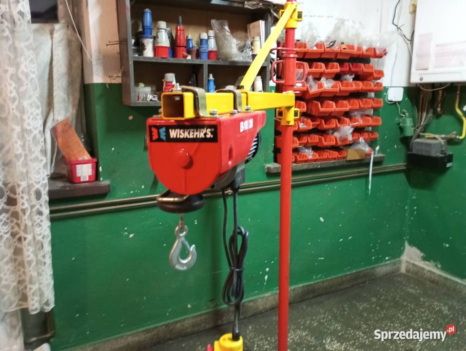 Wyciągarka elektryczna budowlana Wiskhers k 100 Wciągarki Radomyśl Wielki sprzedam