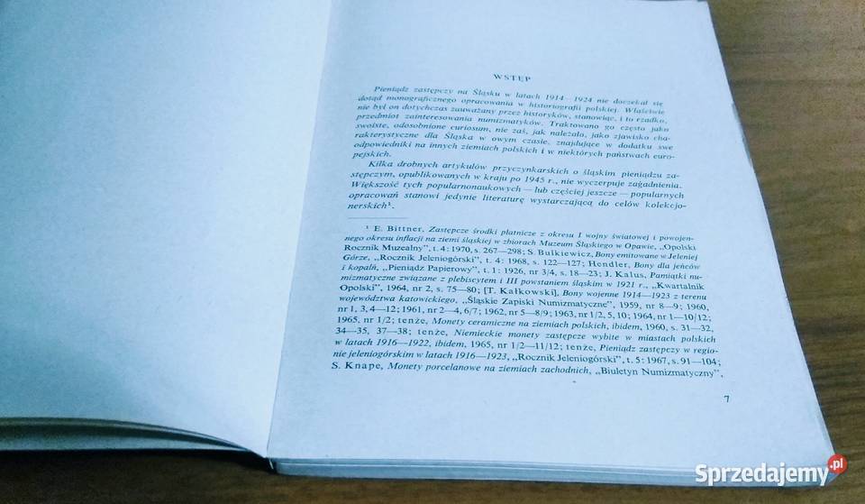 Pieniądz zastępczy na Śląsku 19141924 Wiesław Gdańsk