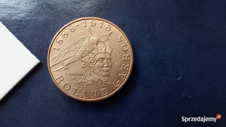 Stare monety 10 frank 1988 Francja Lesko