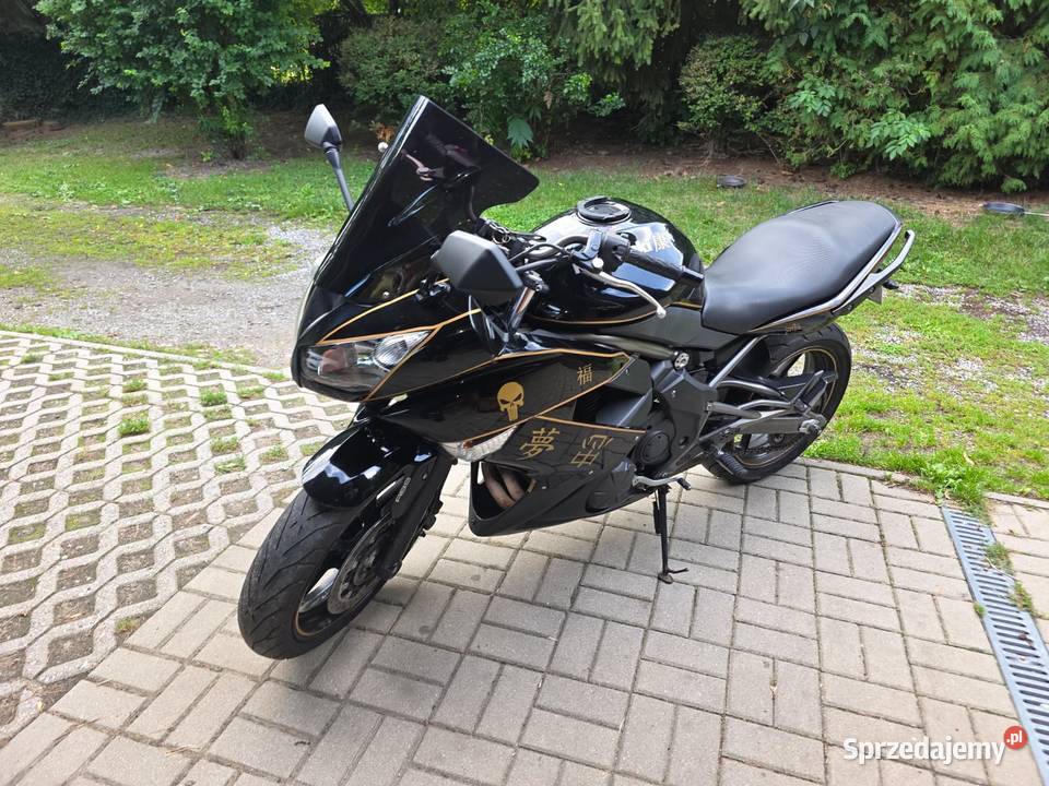 Kawasaki ex 650 c STAN ZAREJUBEZPIECZONY manualna Wronki