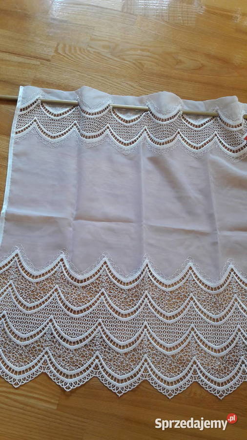 Woal biały gipiura zazdrostka 55 x 55 Radom