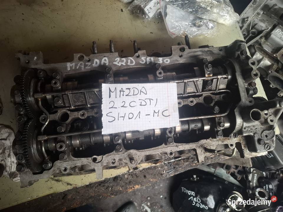 MAZDA 6 22 CDTI SH01 MC głowica kompletna walki