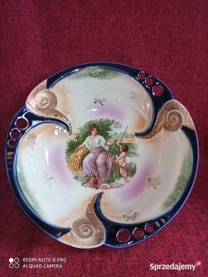 Patera ze scenką Piknik
w lustrze misa z ażurem Gdańsk