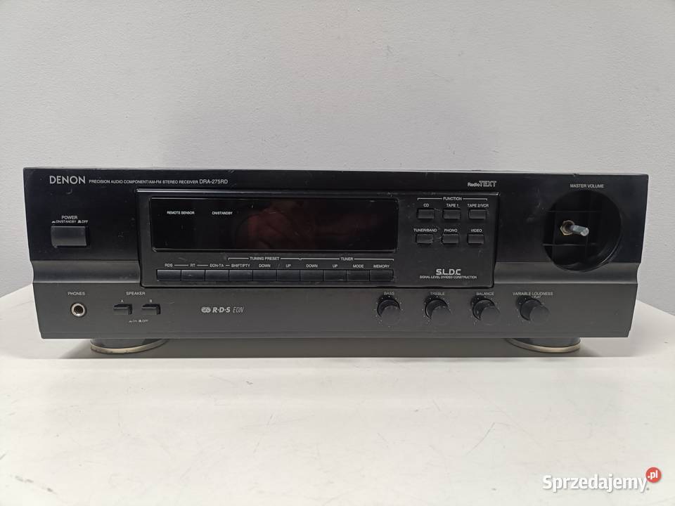 Amplituner DENON DRA275RDS nie załącza się wielkopolskie Poznań